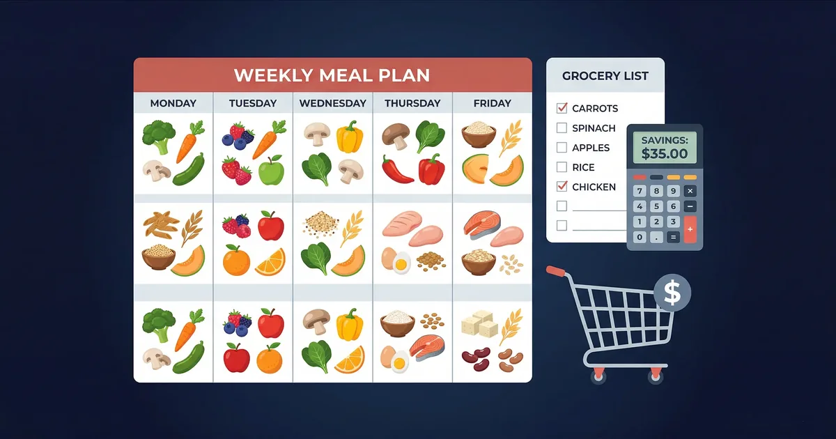 Budget-Friendly Meal Planning: Save $200+ Per Month on Food